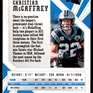 Football NFL 2020 Panini Phoenix Fire Burst #68 Christian McCaffrey Panthers