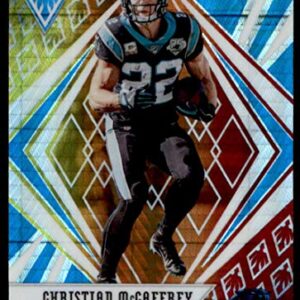 Football NFL 2020 Panini Phoenix Fire Burst #68 Christian McCaffrey Panthers