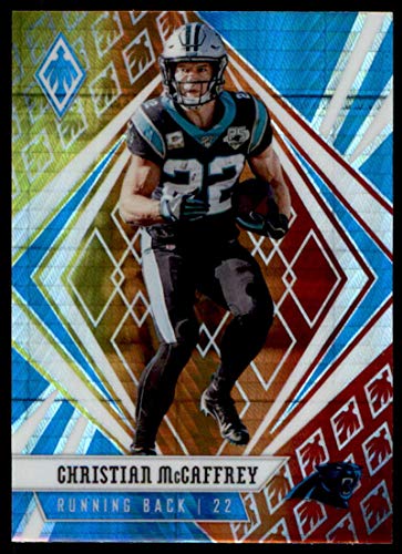 Football NFL 2020 Panini Phoenix Fire Burst #68 Christian McCaffrey Panthers