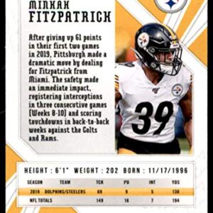 Football NFL 2020 Panini Phoenix Fire Burst #3 Minkah Fitzpatrick Steelers