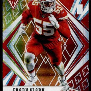 Football NFL 2020 Panini Phoenix Fire Burst #48 Frank Clark Chiefs