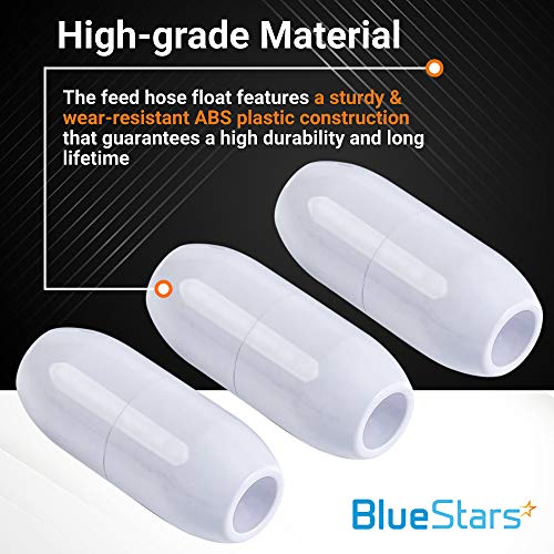 D10 Pool Cleaner Feed Hose Float Replacement Part by Blue Stars - Exact Fit for Zodiac Polaris Pool Cleaners - Pack of 3