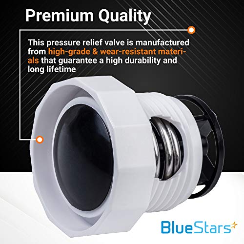 BlueStars Ultra Durable 9-100-9002 Pressure Relief Valve Replacement Kit Exact Fit for The Polaris 180 280 380 Automatic Pool Cleaners