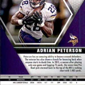 2020 Panini Mosaic #132 Adrian Peterson Minnesota Vikings Football Card