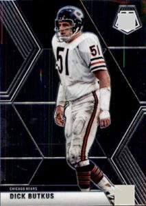 2020 panini mosaic #42 dick butkus chicago bears football card