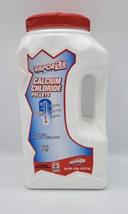 vaporizer ice melter calcium chloride pellets (9lb jug)