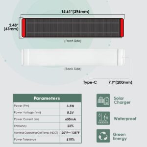 Yoolax Motorized Roller Blinds Accessories (Solar Panel)