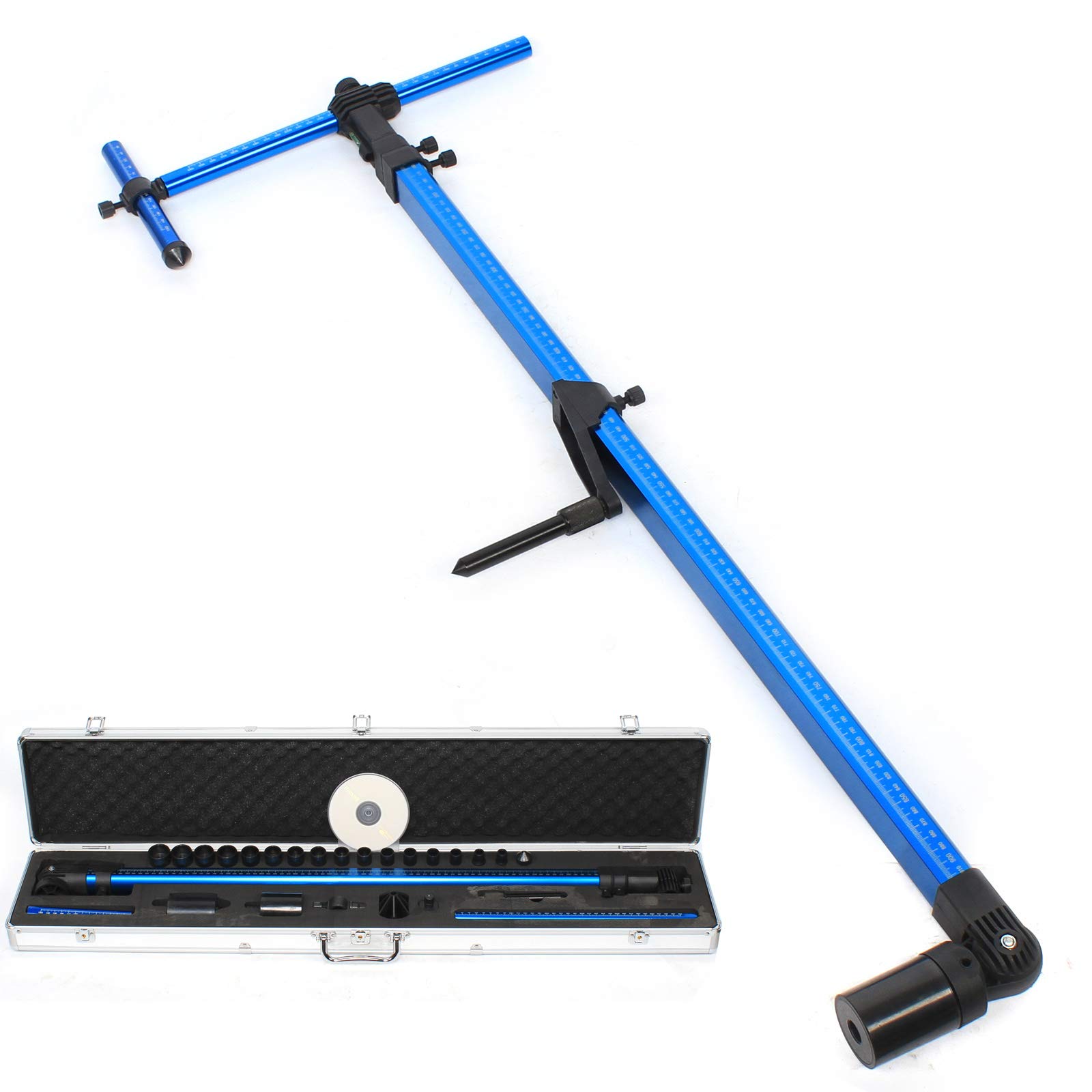 YIYIBYUS Precision Two-Dimensional Measuring Ruler General Automobile Body Frame 2D Measurement Maintenance Tool Measurement System is Easy to Operate