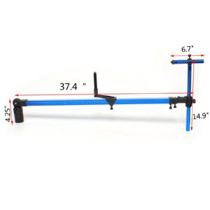 YIYIBYUS Precision Two-Dimensional Measuring Ruler General Automobile Body Frame 2D Measurement Maintenance Tool Measurement System is Easy to Operate