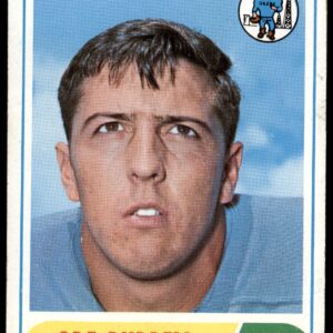 1968 Topps # 146 Ode Burrell Houston Oilers (Football Card) VG Oilers Mississippi St