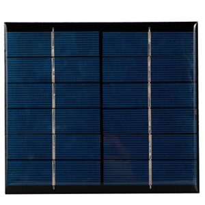 pocreation 2.5w 6v mini solar module, solar panel charger, diy 5.1 x 4.5in practical polysilicon solar lamps outdoor solar products household products for solar toys