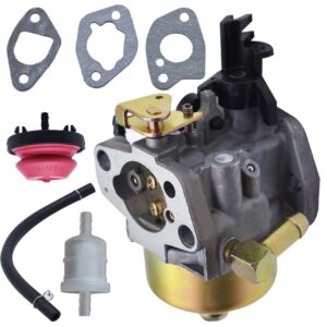 tjhsm carburetor 951-14026a 951-14027a 951-10638a replacement for troy bilt mtd cub cadet yard machine snow blower carb with gaskets