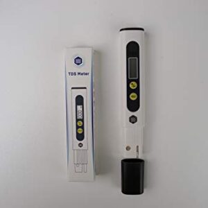 Third Wave Water Digital Salinity TDS Meter 0-999ppm - Ideal Water Tester for Zero Water Filter Replacement, PH Meter & Water Meter