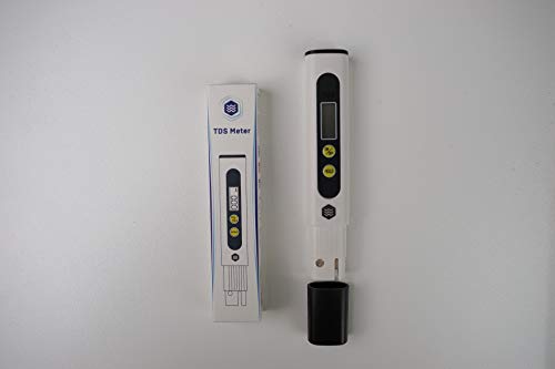 Third Wave Water Digital Salinity TDS Meter 0-999ppm - Ideal Water Tester for Zero Water Filter Replacement, PH Meter & Water Meter