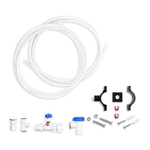 AlcaPure Reverse Osmosis Under Sink Water Filter System | High Capacity 5 Stage Filtration System by RKIN | Includes a Chrome Lead-Free faucet | Superior Tasting, purified, Alkaline pH drinking water.