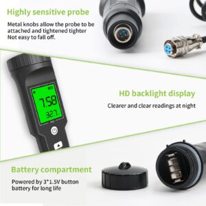 RCYAGO Dissolved Oxygen Meter with Electrode Filling Fluid