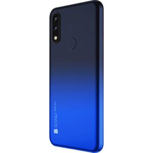 BLU G70 G0250WW 6.4" HD+ Infinity Dot 32GB Dual-SIM GSM Smartphone, 2GB RAM, Dual 13MP Rear + 8MP Front Camera, Mediatek Helio P23, Android 9 Pie, Unlocked, Blue