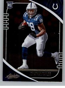 2020 panini absolute #161 jonathan taylor rookies indianapolis colts football nm-mt