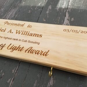 Arrow of light award, Arrow of light plaque, crossover ceremony