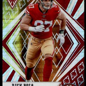 2020 Fanatics Exclusive Phoenix Football Fire Burst Prizm #85 Nick Bosa San Francisco 49ers Official NFL Trading Card