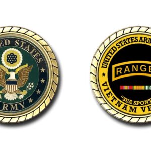 Ranger Vietnam Veteran Challenge Coin - Officially Licensed