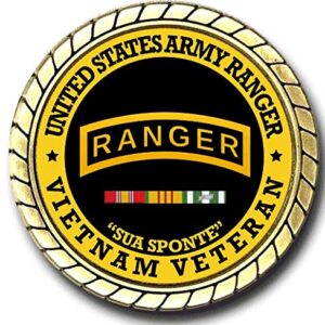 Ranger Vietnam Veteran Challenge Coin - Officially Licensed