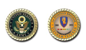 1st aviation brigade vietnam veteran challenge coin - officially licensed
