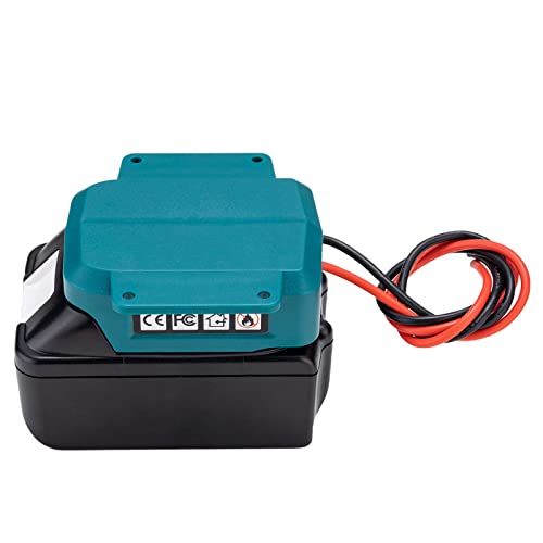 Q/A Battery Power Mount Connector Adapter for makita 18V Dock Holder with 14 awg Wires