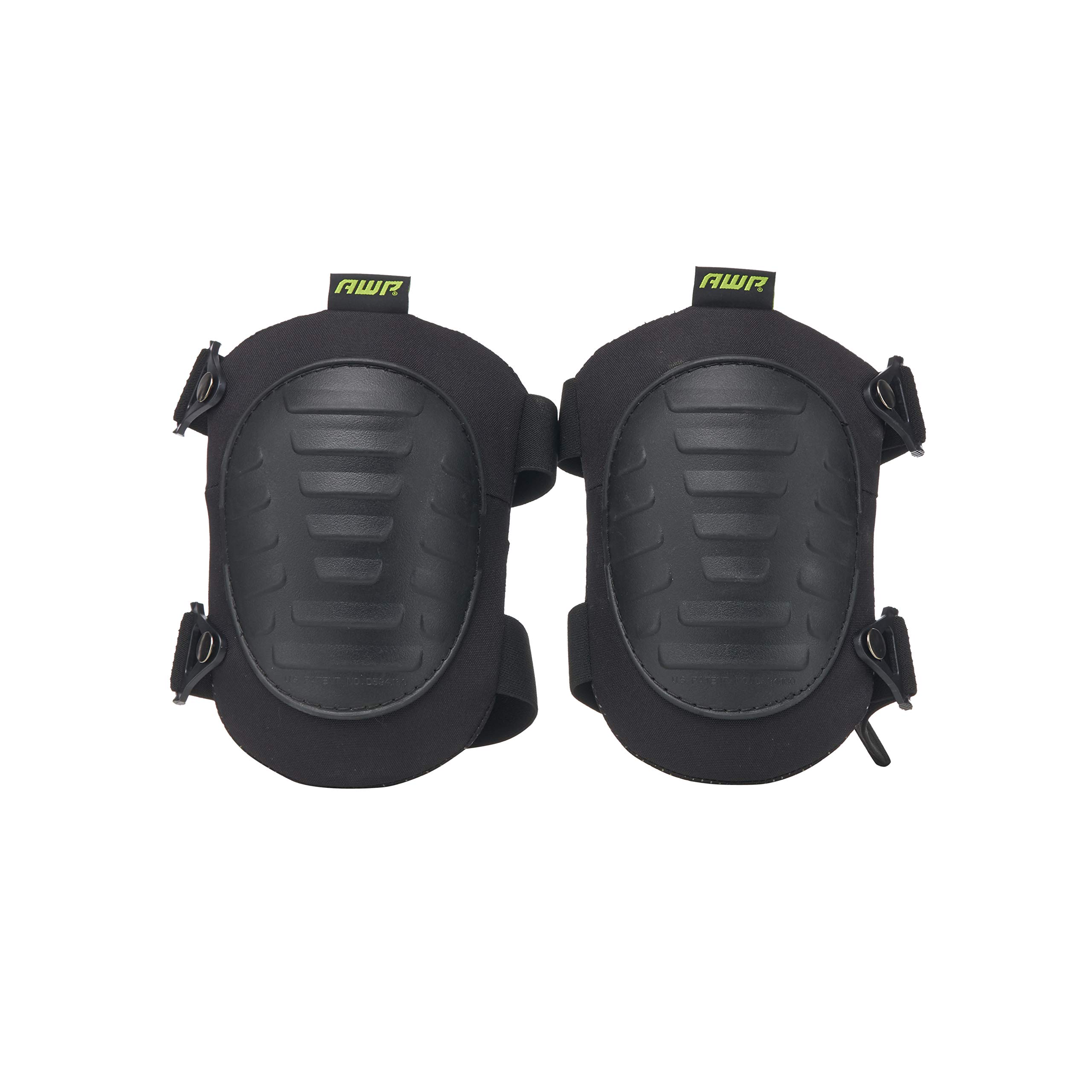 AWP Tactical Hard Cap Knee Pads | High Density Foam Padded Work Knee Pads | One Size