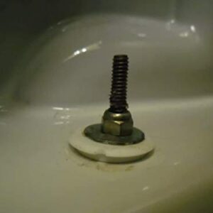 Stinky John's Tall Toilet Bolt Caps: Don't Cut Those Bolts! 100% Made in USA! (Universal Fit, 4 Pack)