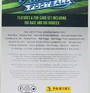 2020 Panini Absolute NFL Football HANGER box box (50 cards/bx)