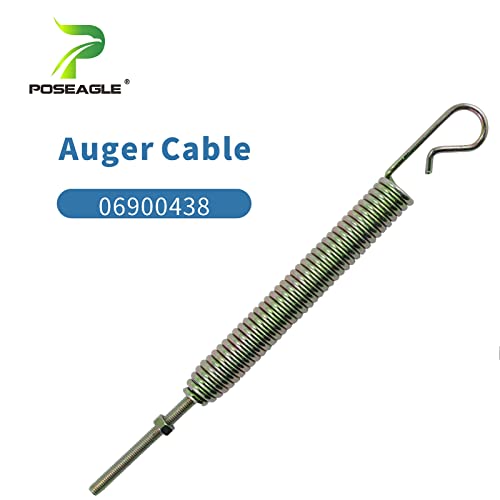 POSEAGLE 06900438 Auger Cable Compatible with Ariens 06900438 Cable, Ariens 06900438 Auger Cable for Ariens Classic 24 E, Compact 20 24, Compact Track 24, SNO-Tek 24, SNO-Tek 28 120V Snow Blowers