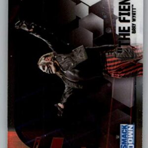 2020 Topps Chrome WWE Wrestling #15 The Fiend Bray Wyatt SmackDown Official World Wrestling Entertainment Trading Card From The Topps Company