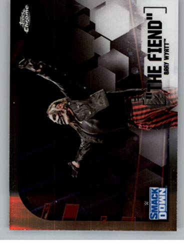 2020 Topps Chrome WWE Wrestling #15 The Fiend Bray Wyatt SmackDown Official World Wrestling Entertainment Trading Card From The Topps Company