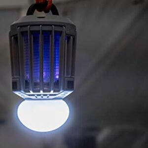 BOLT LITE Camping Lantern + Bug Zapper Mosquito and Fly Killer Rechargeable Portable Light Pest Repellent