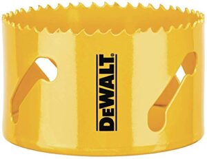 dewalt dah180054 3-3/8 (86mm) hole saw , yellow