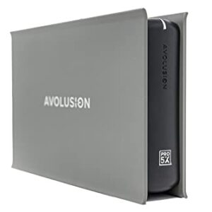 Avolusion PRO-5X Series 4TB USB 3.0 External Gaming Hard Drive for Xbox One Original, S & X (Grey)