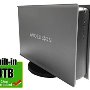 Avolusion PRO-5X Series 4TB USB 3.0 External Gaming Hard Drive for Xbox One Original, S & X (Grey)