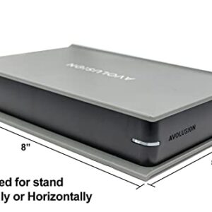 Avolusion PRO-5X Series 4TB USB 3.0 External Gaming Hard Drive for Xbox One Original, S & X (Grey)