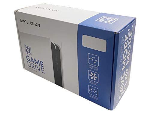 Avolusion PRO-5X Series 3TB USB 3.0 External Gaming Hard Drive for Xbox One Original, S & X (Grey)