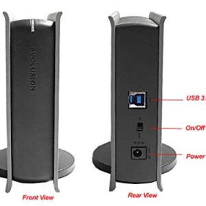 Avolusion PRO-5X Series 3TB USB 3.0 External Gaming Hard Drive for Xbox One Original, S & X (Grey)