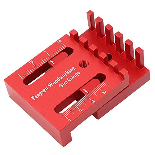 Depth Measuring Ruler Woodworking Mini Gaps Gauge Aluminum Alloy Depth Line Ruler Marking Gauge Depth Measuring Ruler