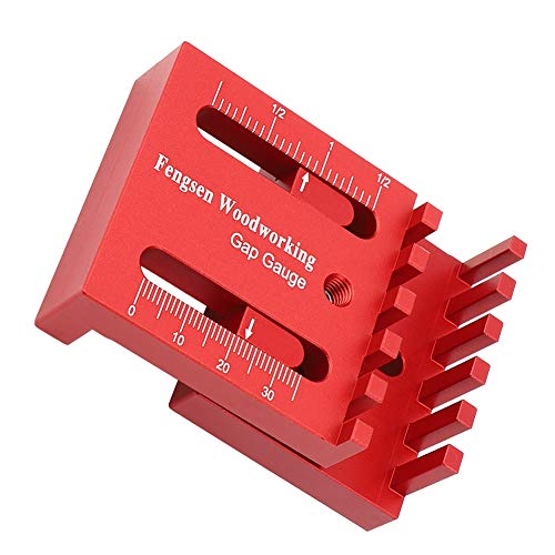 Depth Measuring Ruler Woodworking Mini Gaps Gauge Aluminum Alloy Depth Line Ruler Marking Gauge Depth Measuring Ruler