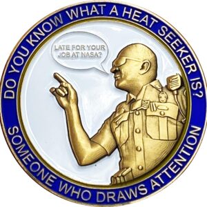 EL6-012 Heroes of The Highway Version 4 Heat Seeker Edition Late for Your Job at NASA CSP Challenge Coin Inspired by Connecticut State Police CT Trooper Matthew Spina