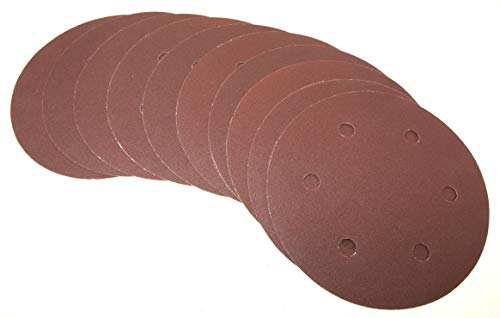 WEN DW120SP Drywall Sander 120-Grit Hook and Loop 9-Inch Sandpaper, 10-Pack