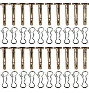 xvrtj parts shop 738-04124 replacement shear pin kit for mtd snow throwers 714-04040 (pack of 20)