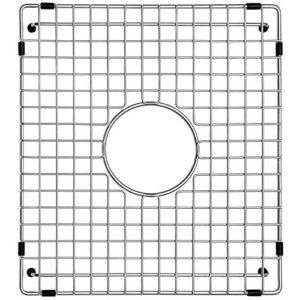 serene valley sink bottom grid 13" x 15-1/2", centered drain with corner radius 3/8", sink protector svh1416c