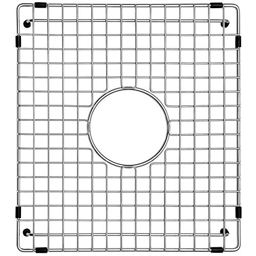 Serene Valley Sink Bottom Grid 13" X 15-1/2", Centered Drain with Corner Radius 3/8", Sink Protector SVH1416C