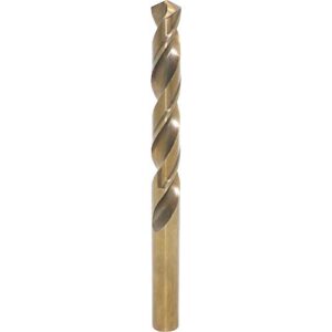 9mm Metric M35 Cobalt Steel Extremely Heat Resistant Twist Drill Bit of 1pcs with Straight Shank to Cut Through Hard Metals Such as Stainless Steel and Cast Iron, 5% Cobalt M35 Grade HSS-CO