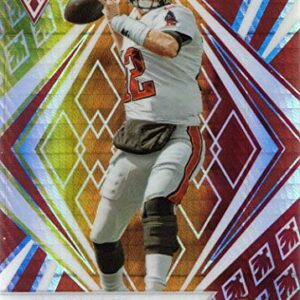 2020 Panini Phoenix Fire Burst #35 Tom Brady Football Card - Tampa Bay Buccaneers